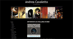Desktop Screenshot of andreacavaletto.com